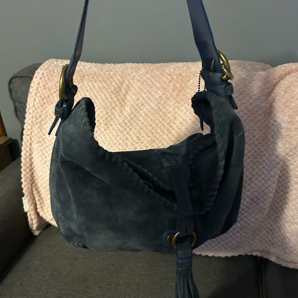 Coach 4277 blue hobo bag - Picture 8 of 9